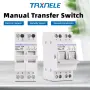 Taxnele TX219G 2P MTS Ръчен превключвател 63A, снимка 7