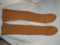 Ретро плетени памучни  дамски чорапи, снимка 1 - Дамски чорапи - 34417443