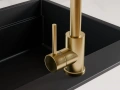 Златен смесител за кухня, кухненски смесител – Модел 5010, снимка 11