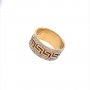 Златен пръстен брачна халка 5,43гр. размер:56 14кр. проба:585 модел:14803-1, снимка 1
