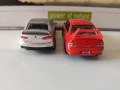 Метални колички Realtoy Mitsubishi Lancer VII и Mitsubishi Lancer Evo X в мащаб 1/64, снимка 4