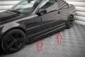 Добавки за прагове (липове) MAX за BMW 3 Серия E46 / E46 фейслифт (Piano Black), снимка 3