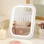 Сгъваем LED огледало с 3 режима и димиране, акумулатор 1200 mAh, снимка 1