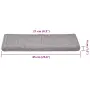 vidaXL Изтривалки за стълби, 30 бр., 65x21x4 см, светлосиви, с правоъгълен кант, снимка 7