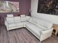 ПРОМОЦИЯ!Светло кремав ъглов диван от плат Dakar с ел.релакс механизъм, снимка 5