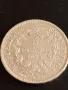 Сребърна монета 5 франка 1873г. Франция тема Херкулес Трета Република 50042, снимка 7