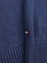 Мъжки пуловер Tommy Hilfiger Premium Cotton Тъмносин Ежедневен XL, снимка 6