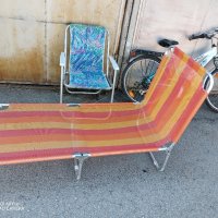 шезлонг на колела + сенник, сгъваем стол за плаж на колела , снимка 9 - Къмпинг мебели - 41735919