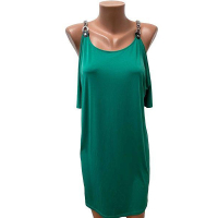 Елегантна рокля MICHAEL KORS размер M / L зелена, снимка 1 - Рокли - 44585790