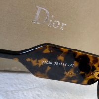 Dior 2023 дамски слънчеви 2 цвята черни кафяви, снимка 11 - Слънчеви и диоптрични очила - 40539077