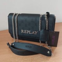 Черна чанта   Replay  кодSG- IM206, снимка 3 - Чанти - 34700749