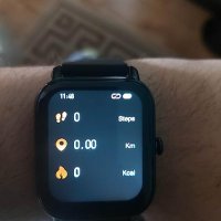 Нов Aptkdoe Smart Watch/Фитнес смарт часовник за мъже жени. Водоустойчив iOS Android, снимка 8 - Смарт часовници - 41263090