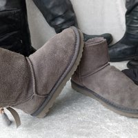 UGG® дамски боти, ботуши, 100% естествена кожа, N-35 , снимка 11 - Дамски боти - 44354316