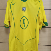 Nike Brazil-#9-Ronaldo-2004-2006-Много Запазена , снимка 1 - Тениски - 44524425