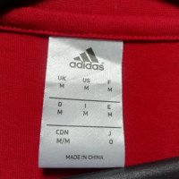 Manchester United Adidas оригинална памучна тениска фланелка Манчесътр Юнайтед Размер М , снимка 6 - Тениски - 41523067