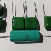 Руски военни кондензатори К73-17В 2,2uF/160V, снимка 2 - Друга електроника - 34789261