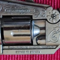 Стар метален пистолет с капси, Испания. , снимка 6 - Колекции - 35715491