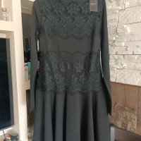 Черна нова рокля см-35лв, снимка 1 - Рокли - 41908855