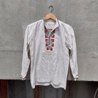 Старинна Мъжка кенарена риза за носия #5, снимка 1 - Антикварни и старинни предмети - 41855473