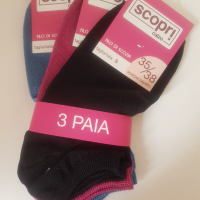 Scopri 35-38,39-42 черни,тъмносини италиански къси памучни чорапи за маратонки летен памучен чорап , снимка 2 - Дамски чорапи - 11134710
