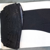 My Way Fashion M/L размер нови 20 Den черни чорапи със силикон., снимка 4 - Бельо - 39135093