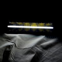 1бр. ЛЕД БАР LED BAR с 3 функции SPOT бяла светлина + DRL бяла и жълта, снимка 5 - Аксесоари и консумативи - 41754191