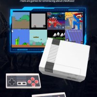 NES620 Video Game Console AV2.4G,игрова конзола 640 игри без повторения+2 безжични джойстка, снимка 1 - Други игри и конзоли - 41081500