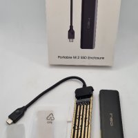 M.2 USB C кутии и Sata, HP мишка M-UAL-96 , снимка 2 - USB Flash памети - 39679348