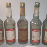 "Сливенска водка" - 9 стари празни бутилки, снимка 9 - Антикварни и старинни предмети - 44719735