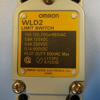 изключвател Omron WLD2 limit switch 10A 500V, снимка 3 - Резервни части за машини - 39639078