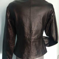 Дамско яке тип сако от естествена кожа "The Keenan leather" company , снимка 5 - Якета - 36507936