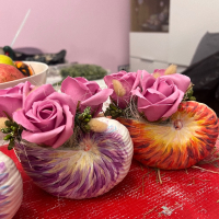 Кашпи със сапунени ароматни рози, снимка 6 - Подаръци за жени - 44308109