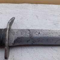 Легендарния американски боен нож U.S. M3 - UTICA, снимка 3 - Антикварни и старинни предмети - 35745658