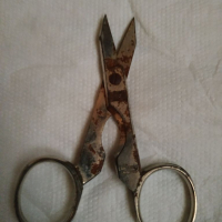 Стара ножица за рязане и за пури solingen, снимка 2 - Антикварни и старинни предмети - 36224609
