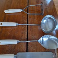 Стар комплект кухненски инструменти,прибори #5, снимка 4 - Антикварни и старинни предмети - 42157078