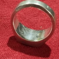 Мъжки сребърен пръстен със звезда на Давид , снимка 3 - Пръстени - 41937797