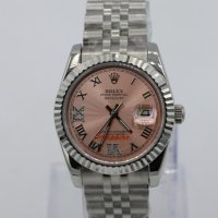 Дамски луксозни часовници Rolex DateJust, снимка 13 - Дамски - 41603878