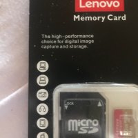Продавам micro Sd card 512 BG маркови оригинални Lenovo , снимка 2 - Карти памет - 41060620