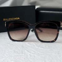 Balenciaga дамски слънчеви очила котка котешки очи 2 цвята, снимка 9 - Слънчеви и диоптрични очила - 40789932