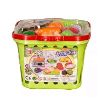 ✨Детски комплект кошница с плодове и зеленчуци за рязане , снимка 3 - Други - 41803589