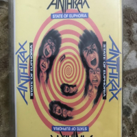 РЯДКА КАСЕТКА - ANTHRAX - State of Euphoria, снимка 1 - Аудио касети - 36276550