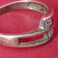 Сребърен пръстен , снимка 2 - Пръстени - 41671405