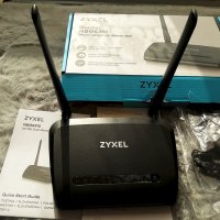 Dual-Band Wireless Gigabit Zyxel модел NBG6515 с USB, снимка 2 - Рутери - 35833114