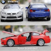 Метални колички: BMW M6 (БМВ), снимка 5 - Колекции - 34232846