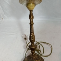 Ретро настолна бронзова лампа , снимка 7 - Настолни лампи - 36092186