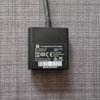 Преходник HP - Display Port (м) към DVI (ж), с кабел 20 cm, снимка 2 - Кабели и адаптери - 41763770