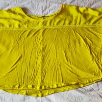 Жълта лятна блуза, снимка 1 - Блузи - 41584450