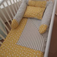 Обиколник за бебешко креватче , снимка 8 - Спално бельо и завивки - 34364075