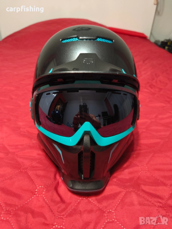 Ски/сноуборд каса Ruroc XL + bluetooth Интегрирани слушалки, снимка 1