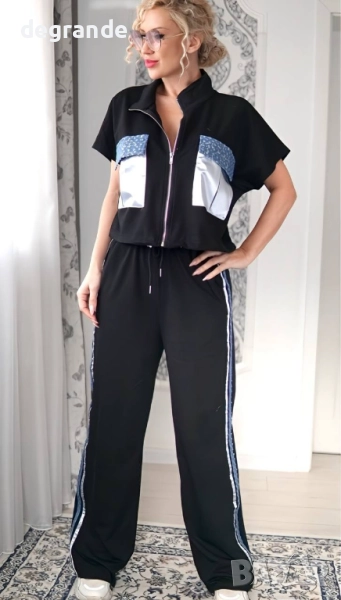 Дамски сет деним 2 части , снимка 1